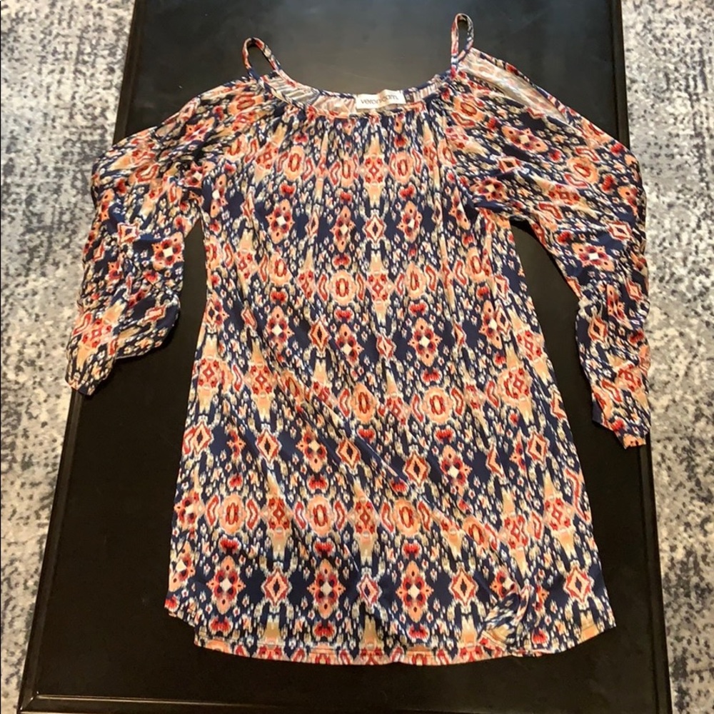 Exotic Cold Shoulder Dress